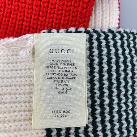 NIWT Gucci Wool Scarf - Picture 9 of 11